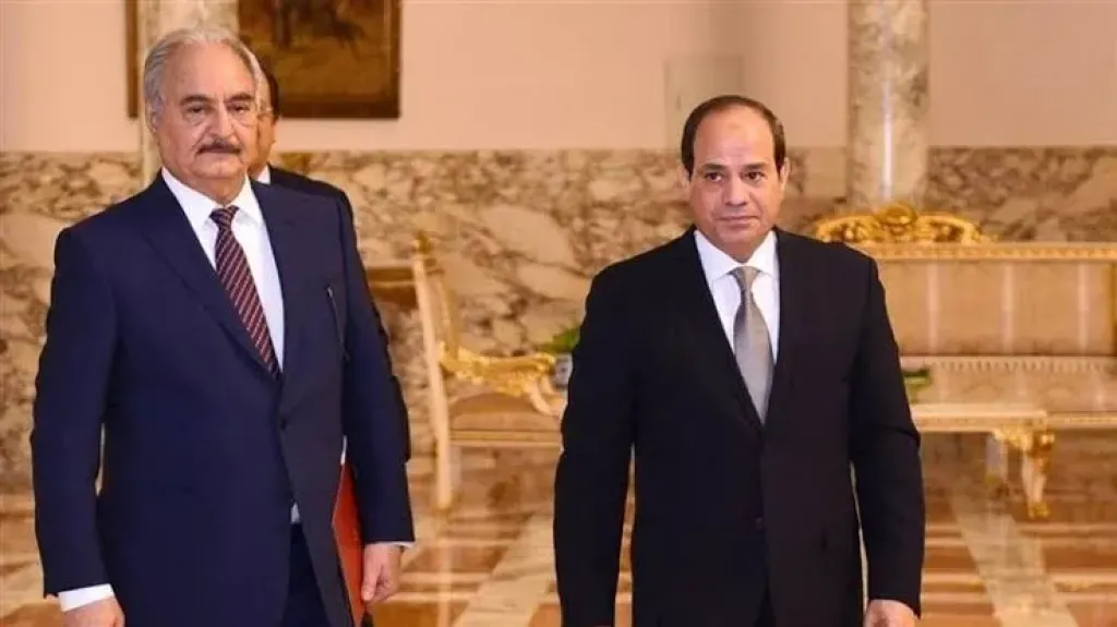 الرئيس السيسي وخليفة حفتر