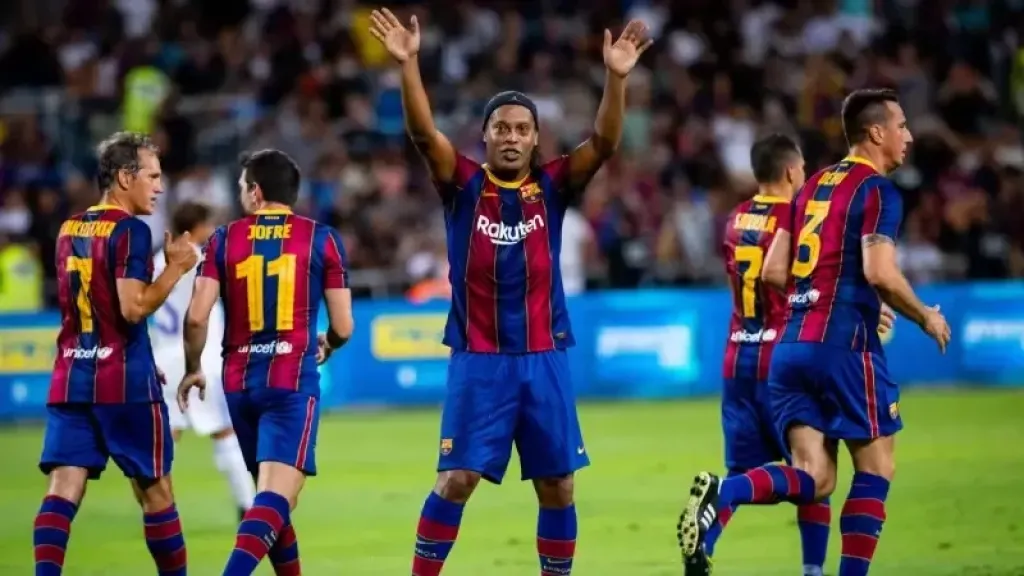 مباراة أساطير برشلونة اليوم ضد ريفر بليت