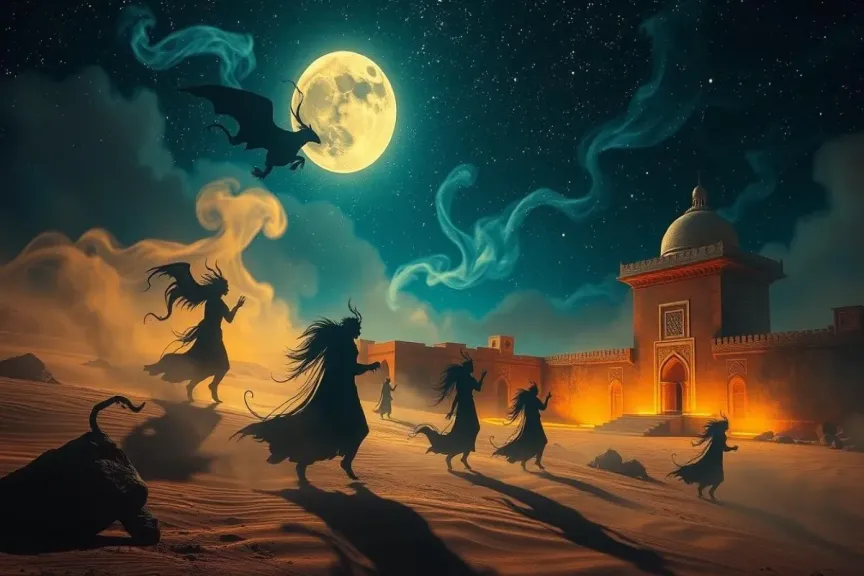 تفسير حلم رؤية الجن والخوف منهم للمتزوجه وقراءة القرآن
