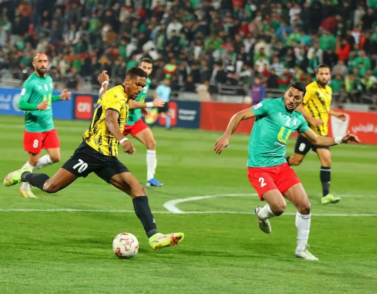 مباراة الحسين إربد والوحدات