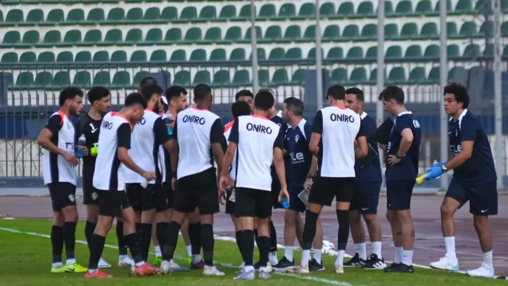 المران الصباحي لنادي الزمالك
