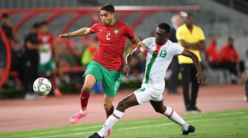 مباراة المغرب ضد بوركينا فاسو