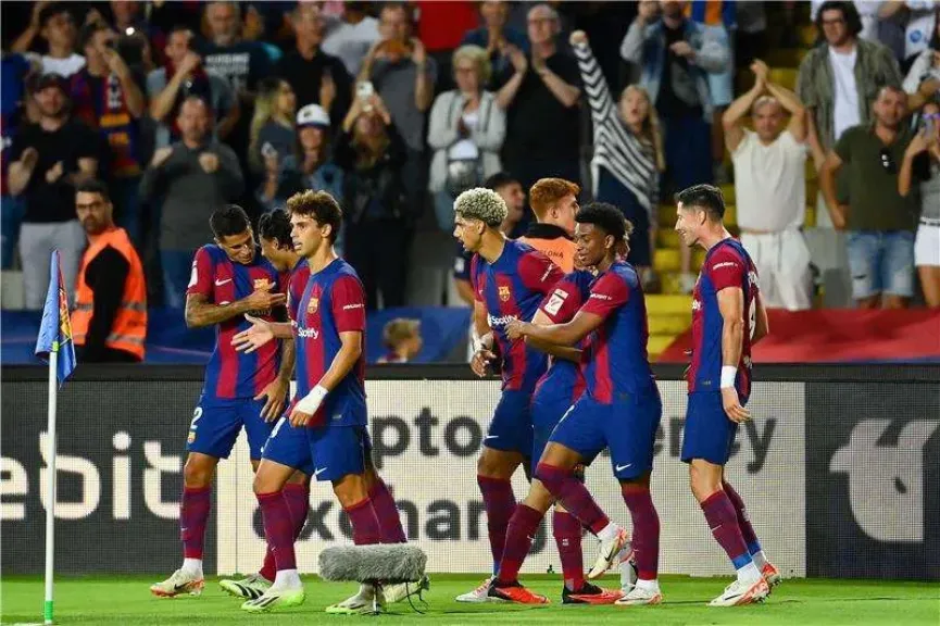 نتيجة مباراة برشلونة وفيسيل كوبي