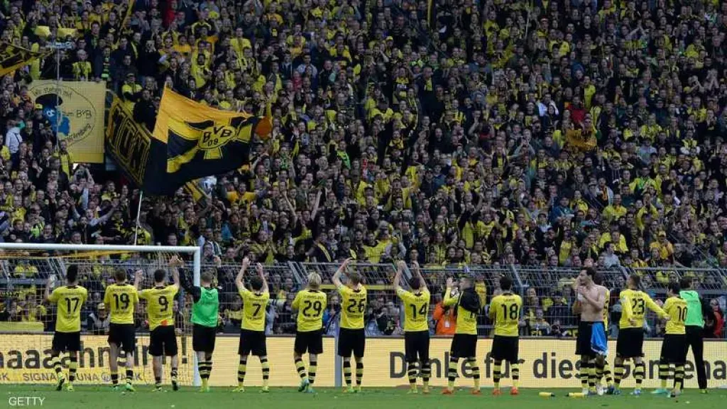 مباراة بوروسيا دورتموند وشبورتفرويندة زيغن