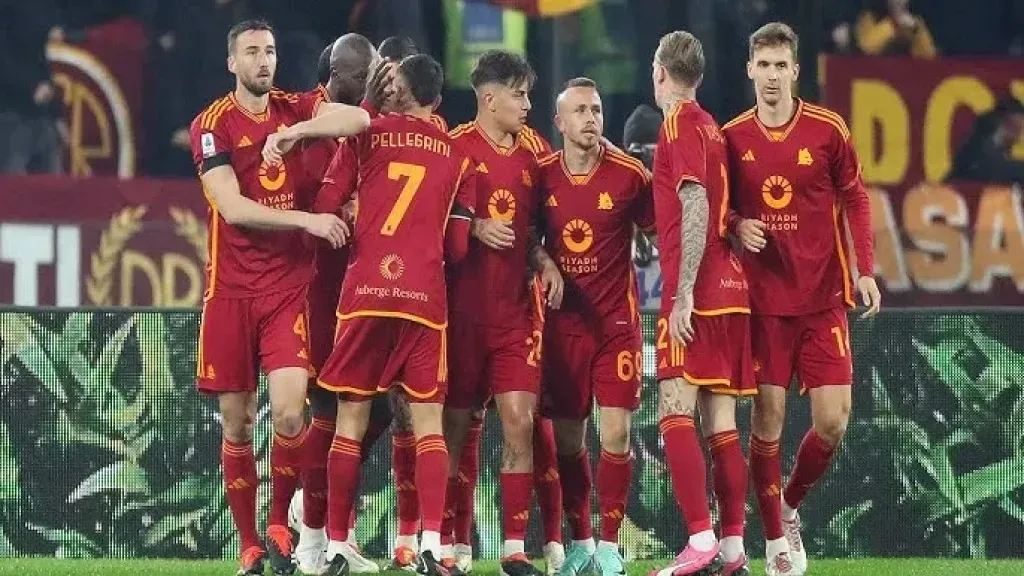 مباراة روما ضد كان الفرنسي